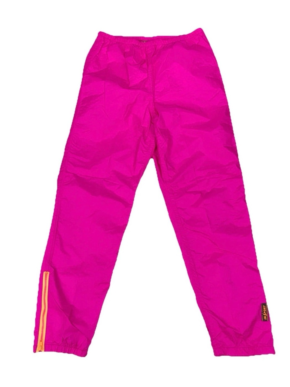 Vintage Goretex In-Sport Windbreaker Pants Womens Small S Pink Jogger Ski Snow